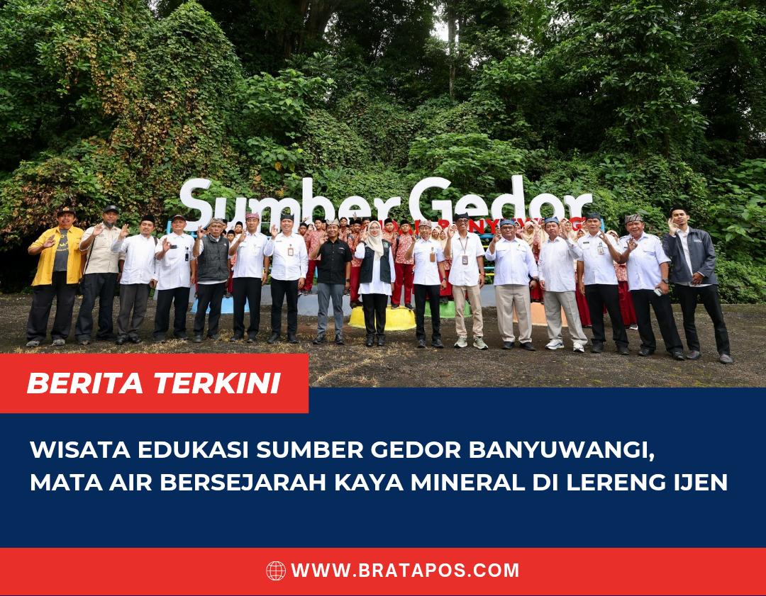 Wisata Edukasi Sumber Gedor Banyuwangi, Mata Air Bersejarah Kaya Mineral di Lereng Ijen